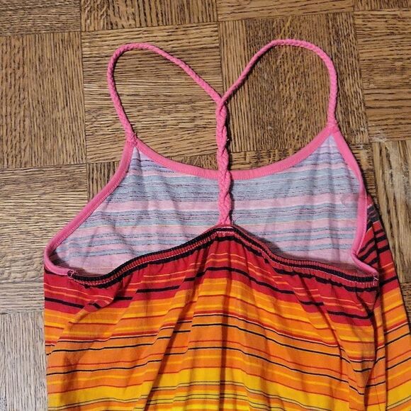 🌟Host Pick🌟 Rainbow Striped High-Low Maxi Dress -10/12 - Picture 2 of 4